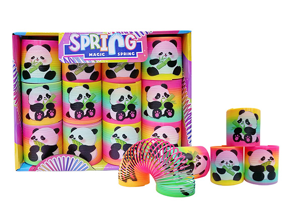 MAGIC RAINBOW SPRING (Panda) Multicolorata 6,5×6,5cm – In Box Singolo In espo da 12pz…x480